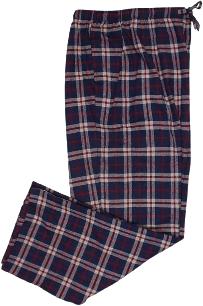 Men's Big and Tall Flannel Sleep Bottoms Pajama Pants