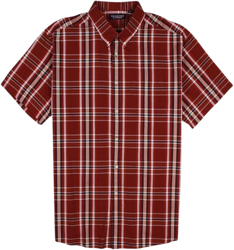 Men's Short Sleeve Button-Down Shirt